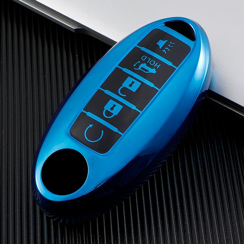 5 Buttons Soft Tpu Car Key Case Cover Keyless Remote Fob Holder For Nissan X Trail T32  Rogue Patrol Murano Htrail Maxima