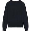 Polo Ralph Lauren Cartoon Pattern Letter Crew Neck Long Sleeve Pullover Sweater Men Sweater Navy-Blue 710952384-001