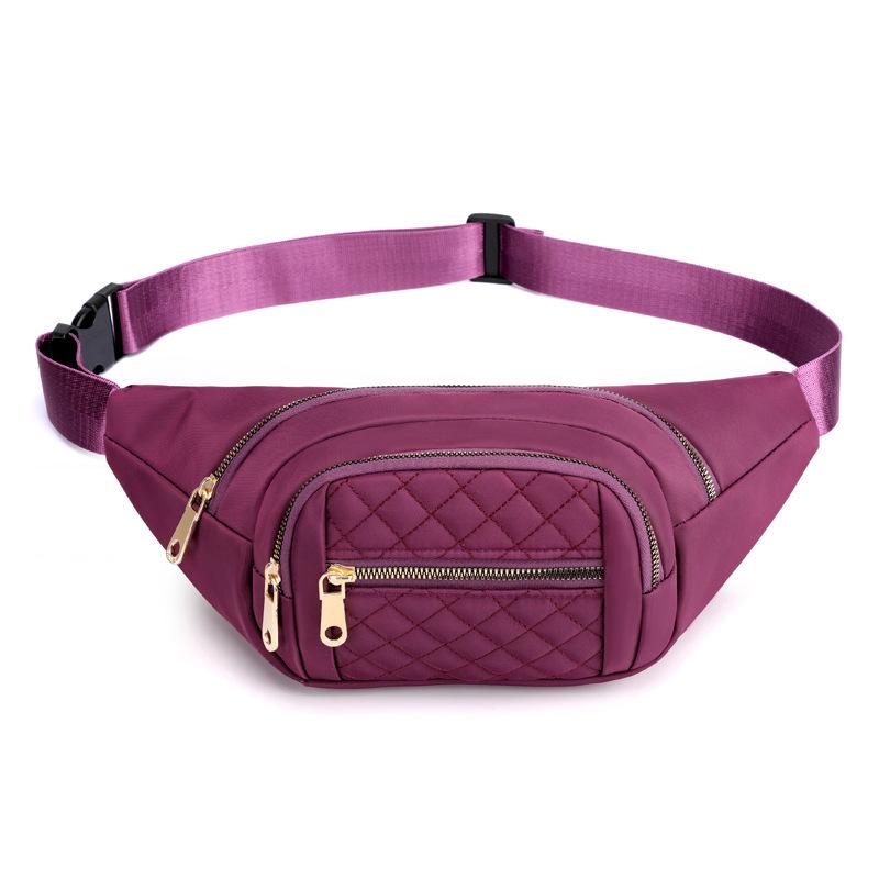 Damen Einfarbig Umhängetasche Einzelne Schultertasche Outdoor Lauftasche Lässige Multifunktionale Hüfttasche