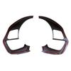 3pc Carbon fiber color Steering Wheel Cover Trim Fit for Hyundai Santa Cruz Tucson   Elantra