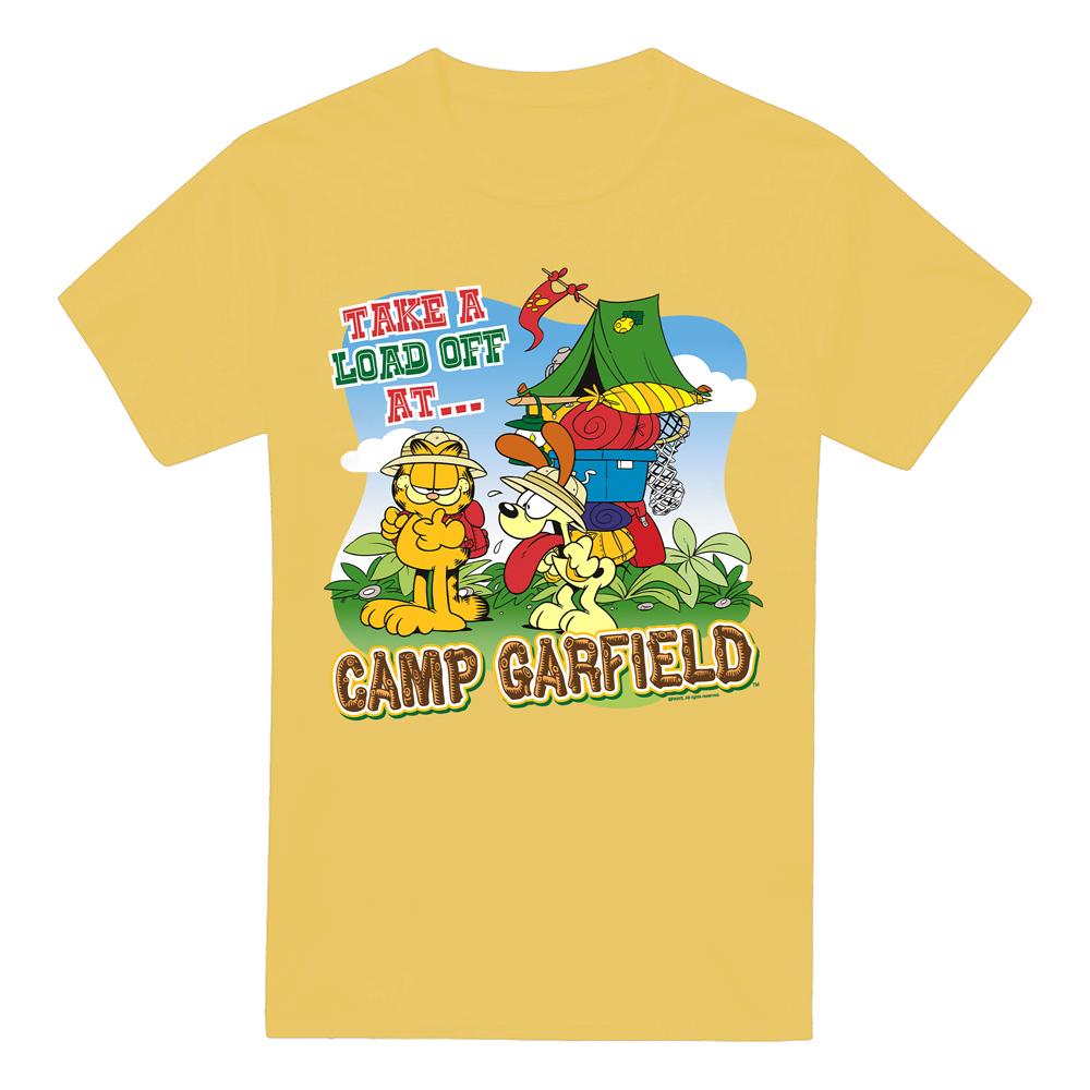 Garfield Mens Camp Garfield T-Shirt