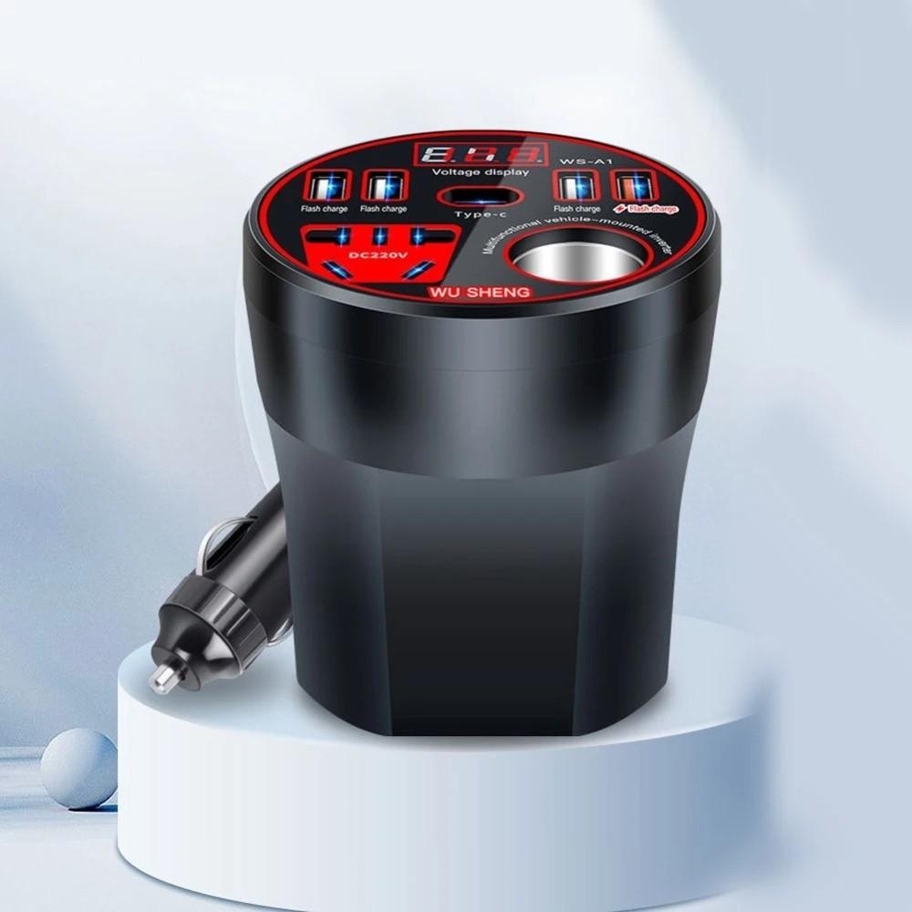 High Power Car Inverter USB/Type C Charger Car Converter Socket Universal Car Power Converter