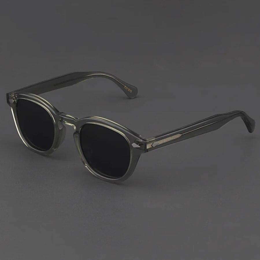 Gafas de sol polarizadas Johnny Depp Lemtosh para mujer, marca de lujo, estilo vintage de acetato, gafas de visión nocturna.