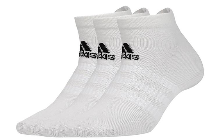 Adidas Ankle Socks Unisex 3 Pack White Couple s DZ9401 L