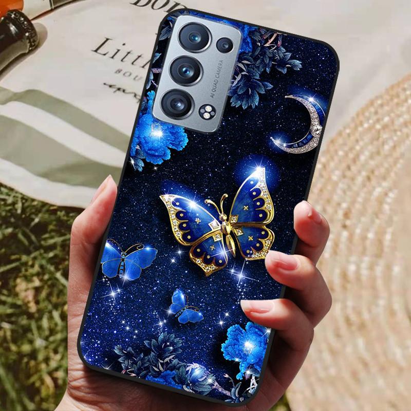 Für Oppo Reno 6 Pro 5G CPH2247 Hülle Silikon Rückseite Handyhülle Für Oppo Reno 6 Pro 5G CPH2249 Hüllen Reno6 Pro Weiche Stoßstange