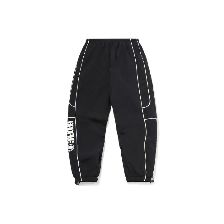 

Li Ning Sports Basketball Series Drawstring свободные длинные брюки мужские низы черные AYKR039-1 XXXL