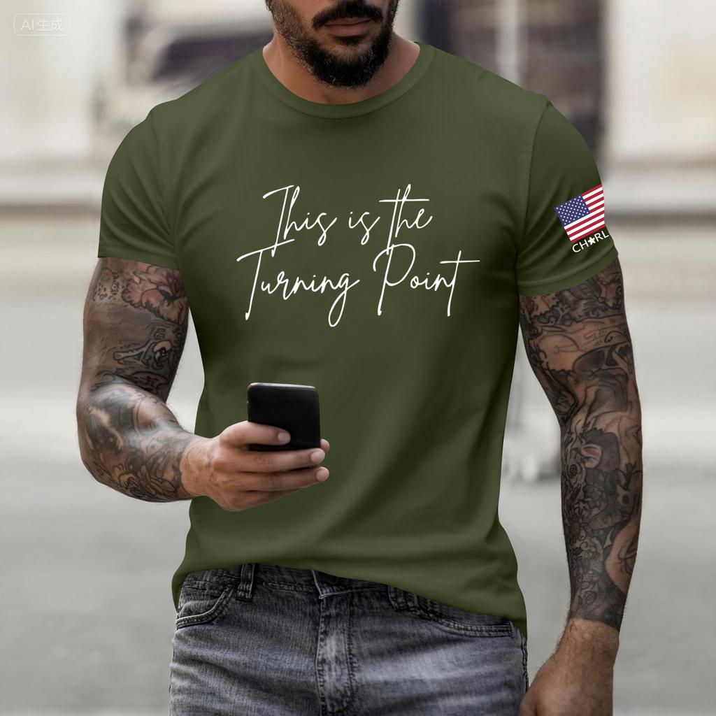 Модная одежда для работы с коротким рукавом и круглым вырезом, принтованные топы для мужчин, летние топы