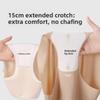 Large Size Lady Spring Cotton Anti  Bacterial Extended Crotch Hip No Trace Invisible Triangle Briefs