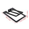 2PCS Tilted Speaker Risers Anti Vibration Pad Bookshelf Speaker Stands  Desktop Use
