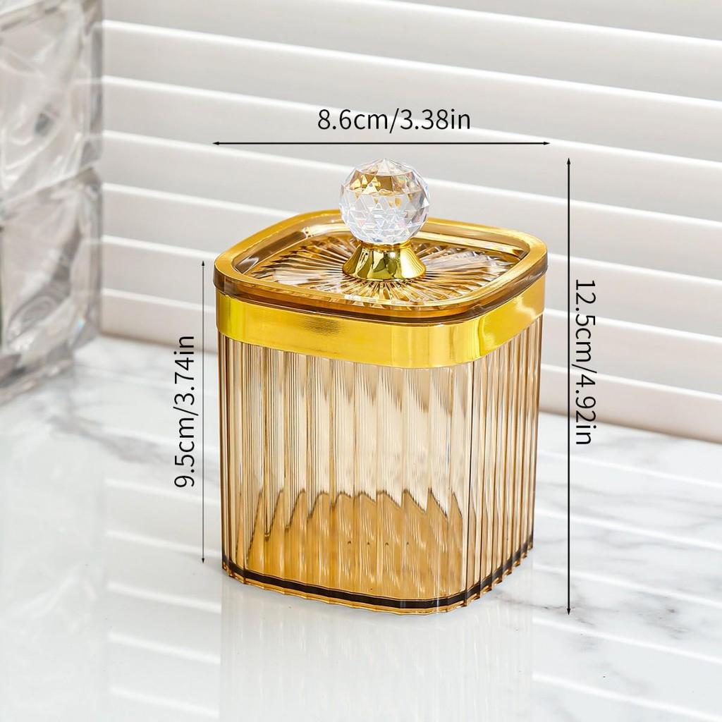 Diamond Handle Sealing Jar: Portable Press-Type Moisture-Proof Food Storage for Milk Powder, Rice, and Flour