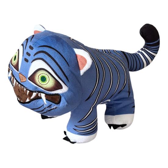 Anime Plush Tiger Soft Stuffed Animal Cosplay Costume Doll for Kids Cute Tiger Plush Toy Holiday Home Decor