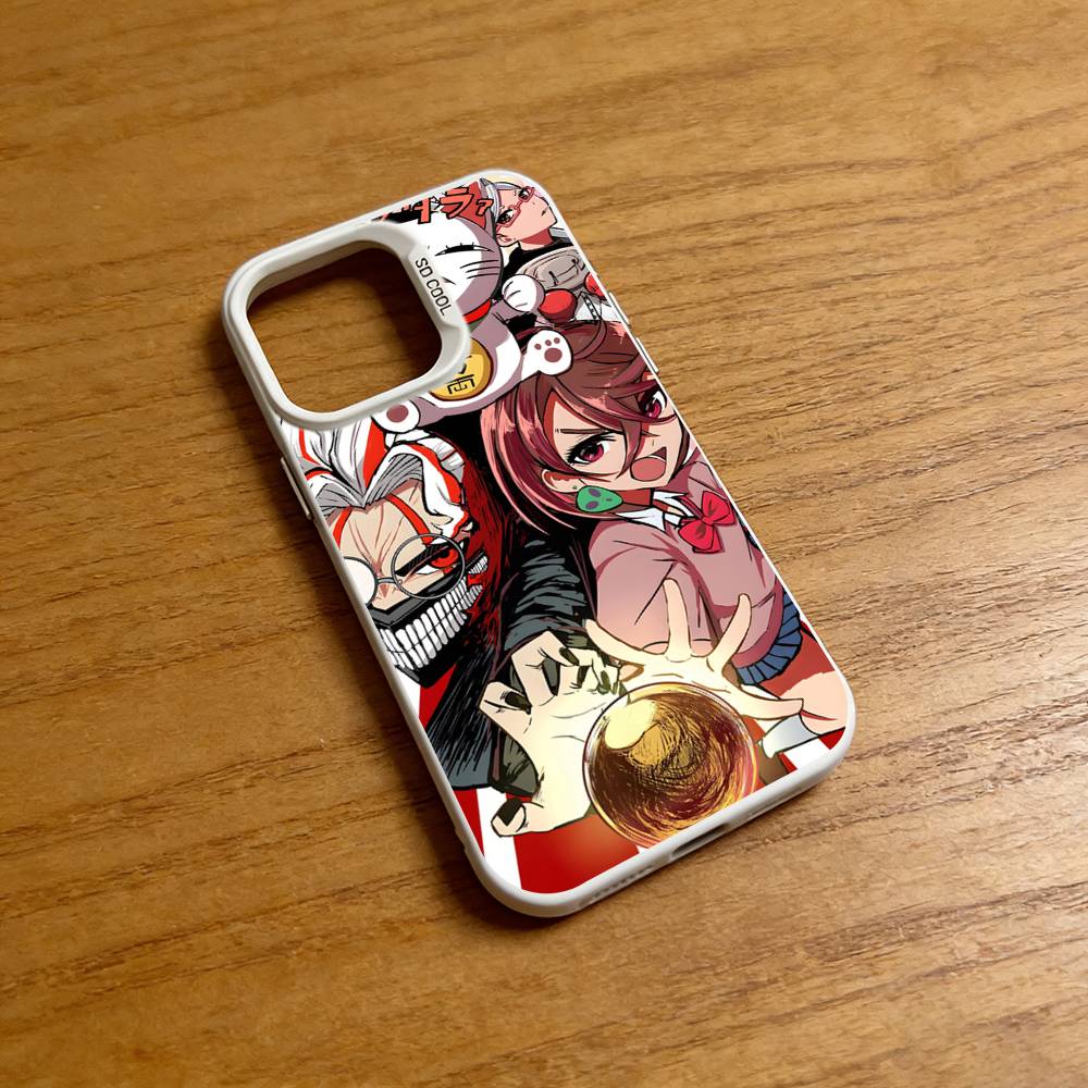 D-Dandadan Anime Phone Case for iPhone 17 16 Pro Plus 15 14 13 12 11 Max Mini X XS Silicone Shockproof Cover