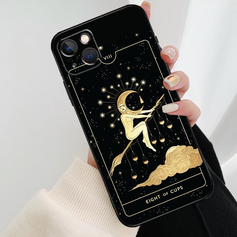 Witches moon Tarot Mystery totem Phone Case For iPhone 17 Pro Max 16 15 14 11 12 13 Pro Max mini 15 16 Plus 16e 17 Air Cover