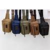 High Quality Fashion Casual Canvas Messenger Bags Waist Packs Purse Men Portable Vintage Men Waist Bags Travel Belt Wallets