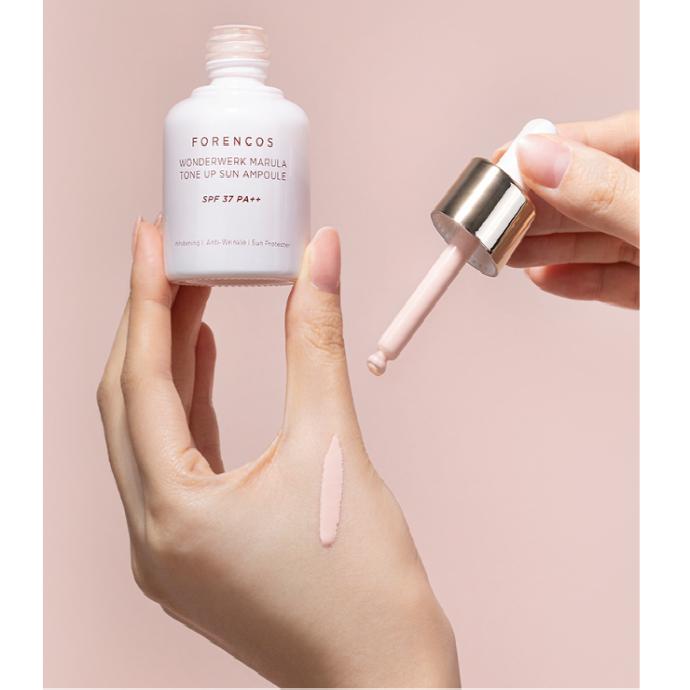 

Forencos Wonderwerk Marula Тонизирующая солнцезащитная ампула 30 г SPF37+ PA++