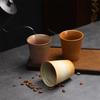 Coarse Pottery Ceramic Cup Retro Coke Cup Handmade Espresso Coffee Cup Breakfast Cup Creative Vintage Cup