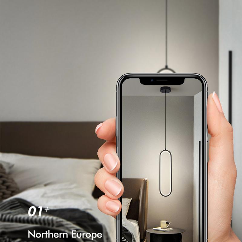Nordic Pendant Light Hanging Lamps For Ceiling Interior Lighting Fixture Living Bedroom Dining Home Decoration Pendant Lamp