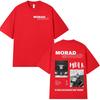 Rapper Morad MDLR Tour Album T Shirt Unisexs Unisex High Quality Cotton Tee Shirt Fashion Hip Hop Short Sleeve Tshirts Streetwear