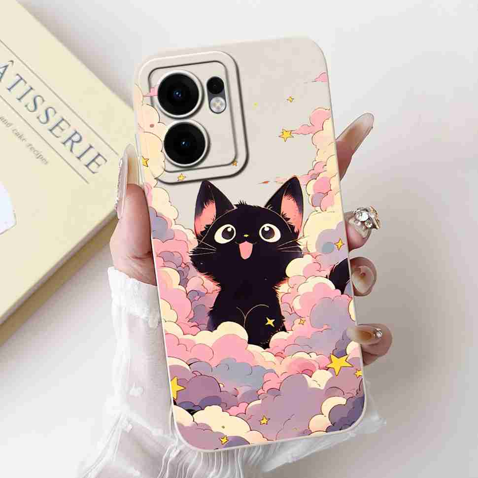 Flower Rabbit Case For OPPO Reno 13F 4G 5G Silicone Soft Cover For OPPO Reno13 F Reno13F 5G CPH2699 2025 Fundas Capas