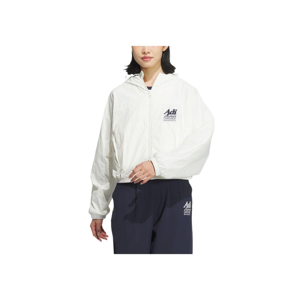 Adidas Logo Jacket Women Jacket White JI6884