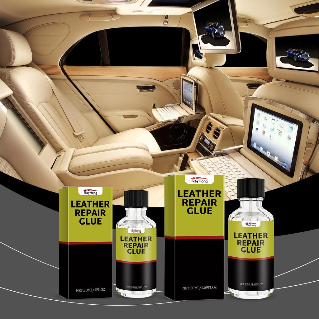 Rayhong Automotive Leather Repair Fluid Repair scratches and cracks restore glossy wear-resistant leather repair adhesive