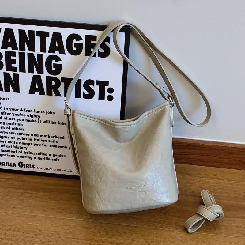 

Премиальная сумка женская летняя новая простая и универсальная сумка-мессенджер повседневная на плечо сумка-ведро