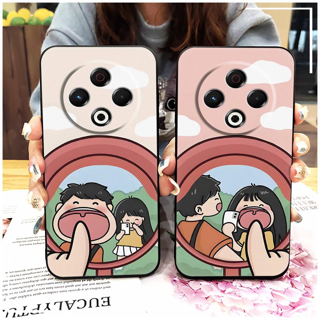 Etui na telefon Ochronne etui na telefon Dla Tecno Spark30 4G/KL6 Modny design Odporny na kurz Odporny na wstrząsy Silikonowy Pełne owinięcie TPU