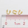 100x U Shape Accessories Wire and Thread Protectors Loops for DIY Jewelry Making