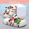 Character Clogs Summer For Boys Grey White Black Color Options Breathable Eva Design
