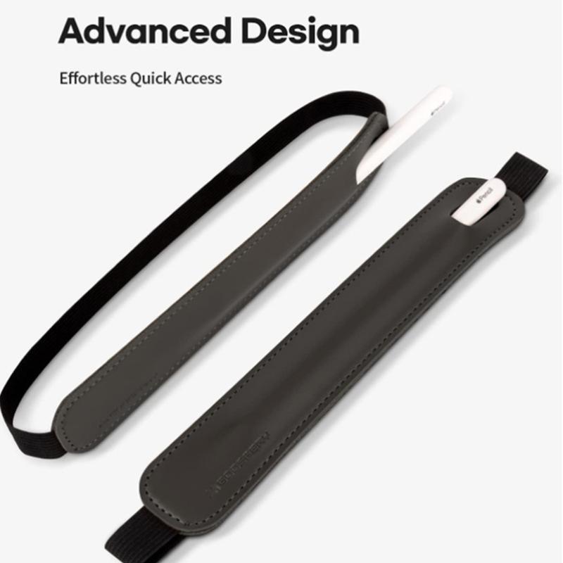 Retractable PU Leather Pen Storage Case Elastic Band Holder For Stretchable Tablet Styluses Accessories