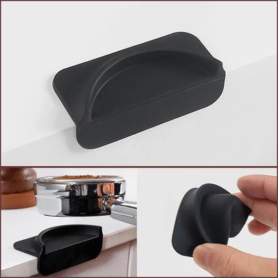 Silikon-Espresso-Kaffee-Stampfermatte, rutschfeste Espresso-Kaffee-Stampfer-Halter-Eckkantenpolster für Büro, Bar, Café