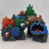 Resin Aquarium Coral Decorations for Fish Tank Marine Landscape Ornament Safe for Freshwater and Saltwater