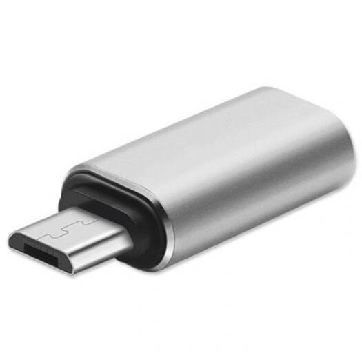 Cables & Adapters Photography Videography Type C Female To Micro Usb Male Converter Adapter Silver