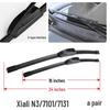 Xiali A+N3-N5-N7 Boneless Wiper Blade & Rubber Strip Accessories