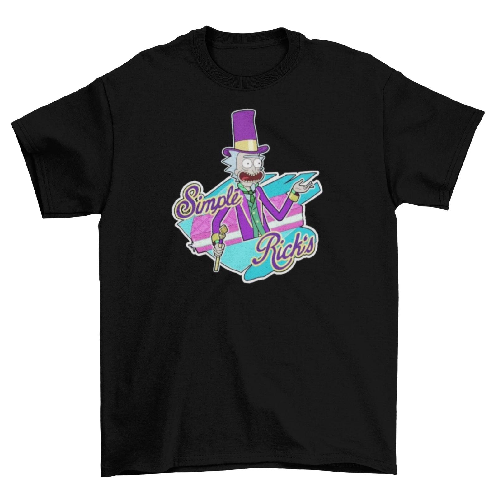 Simple Ricks Wafers T-Shirt Unisex Cotton Funny TV Sizes New XXL