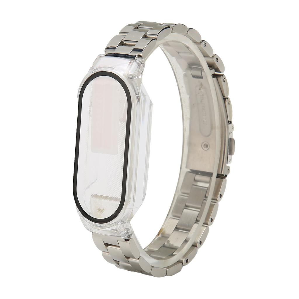 Watch Wristband Easy Adjust Full   Stainless Steel Replacement Strap for   Band 7