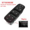 Master Control Window Switch for Porsche 971 Panamera Cayenne 2017- Glass Lifter Parts Panel LHD Car Accessories 971959858E