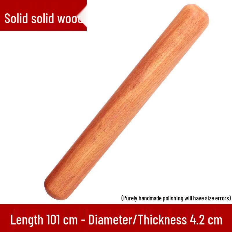 Solid Wood Thickened Rolling Pin