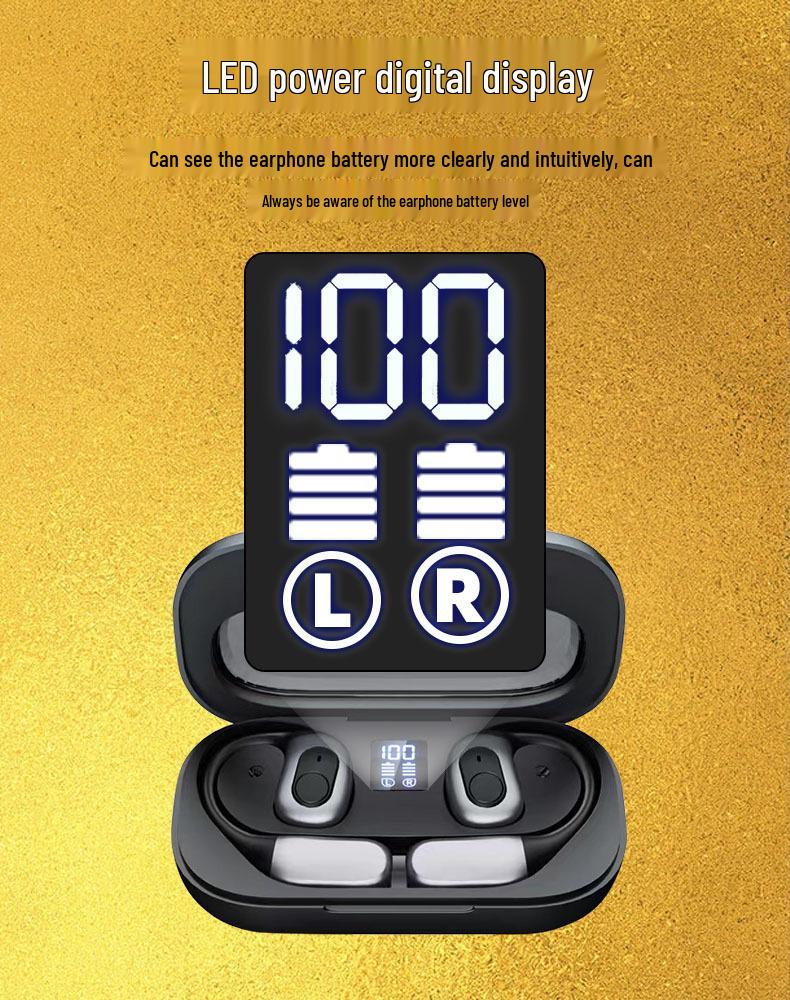 OWS Bluetooth In-Ear Headphones: AI Translation, Hanging Ear Design, Comfortable for Long Wear