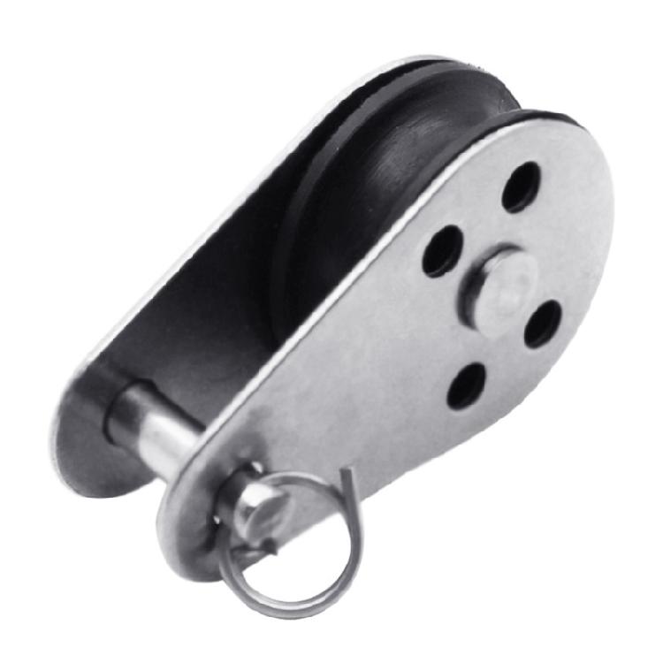 Industrial Grades Nonrust Steel Nylon Pulley Camping Gear Pulley For Sailboats Flagpole And Outdoor Equipment
