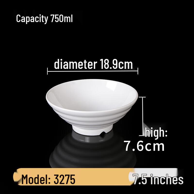 Melamine Imitation Porcelain Noodle Bowl
