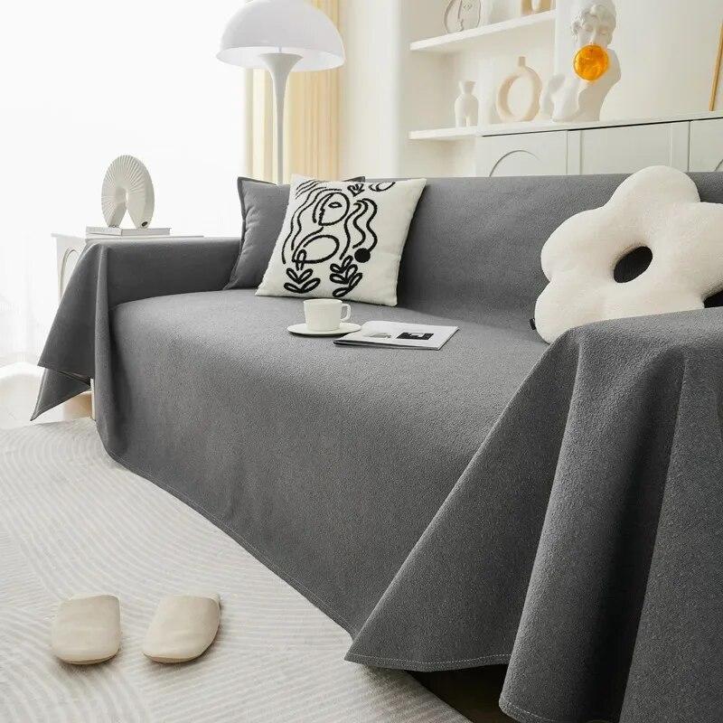 New Anti Slip Sofa Towel Cover Waterproof Thickened Universal Four Season Cover High Density Scratch Resistant Easy Clean