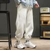 Scimitar Casual Pants Men's Spring Wide-footed Loose Sweatpants High-end Casual Boys Trousers