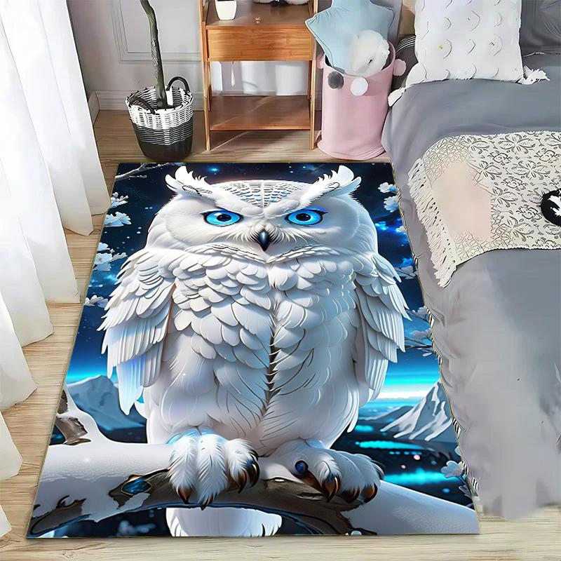 15 Size Magic Academy Owl Printed Carpet Rugs Living Room Bedroom Bedside Bathroom Home Decor Floor Mat Kids Room Non-slip Mat