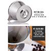 Stainless Steel Coffee Filter Pour Over Funnel Brew Drip Tea Metal Mesh Basket Tool Reusable Kitchen