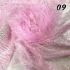 Glitter Sequin Lace Fabric Iron Bronzing Wave Pattern Polyester Material Bridal Wedding Party Evening Dress Fabric DIY Textile