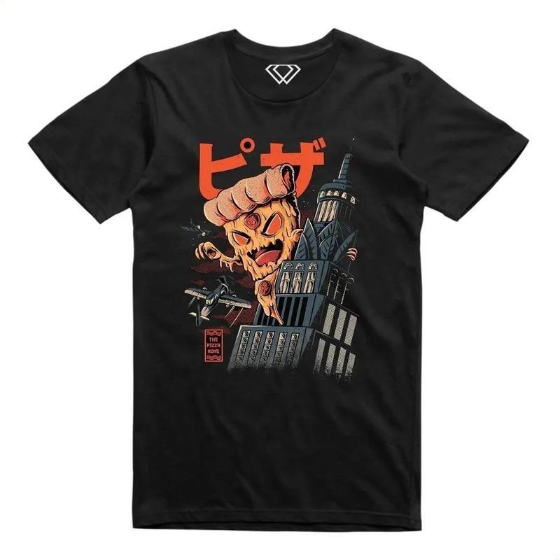 Camiseta King Kong Pizza S разноцветный