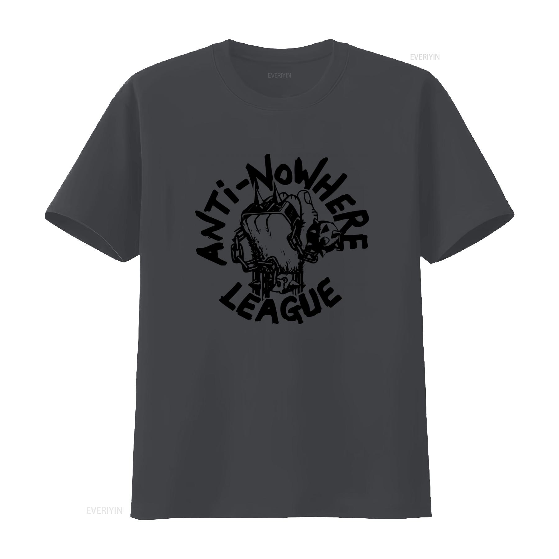 

Anti Nowhere League Retro Music Punk Rock T Shirt 183 White Bold Design High Quality Print vintage Washed Breathable fashion 4XL