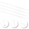 EXCEART Mahjong Pusher Set of 4, 15-inch Clear Crystal Pusher Sticks, Mahjong Table Ruler, Multifunctional Tabletop Game Tool with Smooth Edges, for H