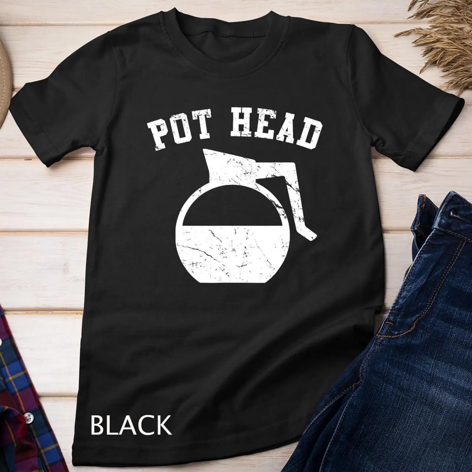 Coffee Pot Head T Shirt S